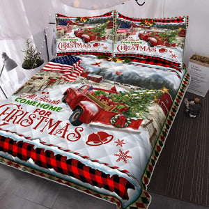 Christmas Red Truck American Quilt Bedding Set Bedroom Set Bedlinen 3D ,Bedding Christmas Gift,Bedding Set Christmas