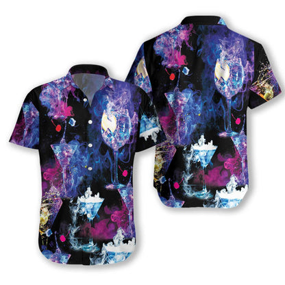 Cocktail Bartender Téama Corcra agus Bándearg Léine Haváís, Bronntanas Léine Haváís, Bronntanas Nollag