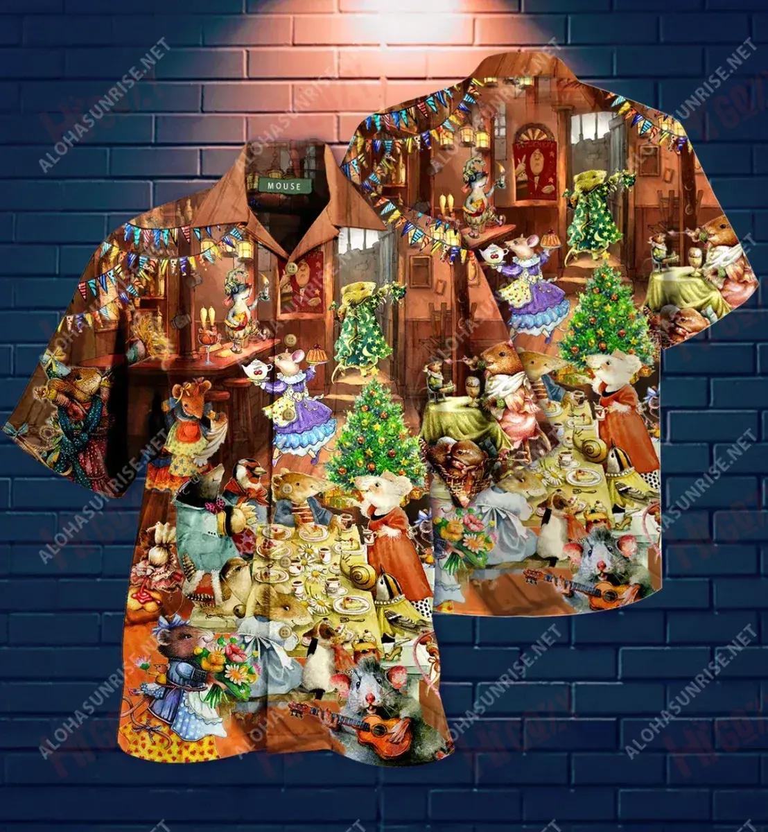 Let'S Party When No Hooman At Home Short Hawaiian Shirt Ocean Short Sleeve Hawaiian Crazy Shirts Funny Hawaiian Shirts, Hawaiian Shirt Gift, Christmas Gift