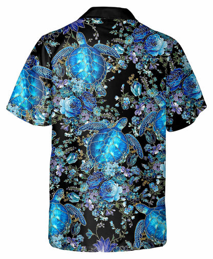 Salty Lil' Beach - Turtle Pattern Hawaiian Shirt,Hawaiian Shirt Gift, Christmas Gift