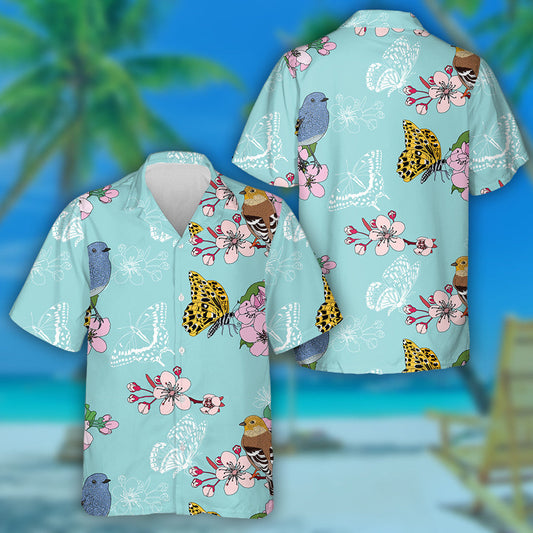 Blossom Silíní Lámh-tharraingthe Agus Féileacáin Léine Haváí, Haváis mar Bhronntanas