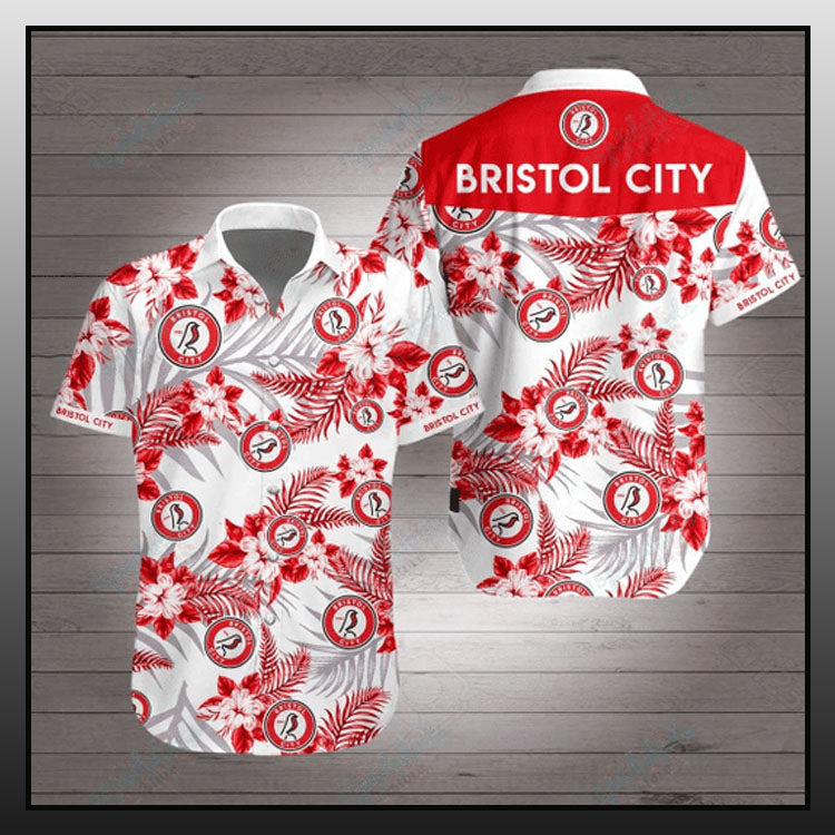 Bristol City hawaiian shirt ,Hawaiian Shirt Gift, Christmas Gift