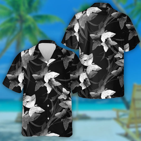 Féileacán Lámhtharraingthe I Stíl Uiscedhathanna Léine Haváís, haváís le haghaidh bronntanais