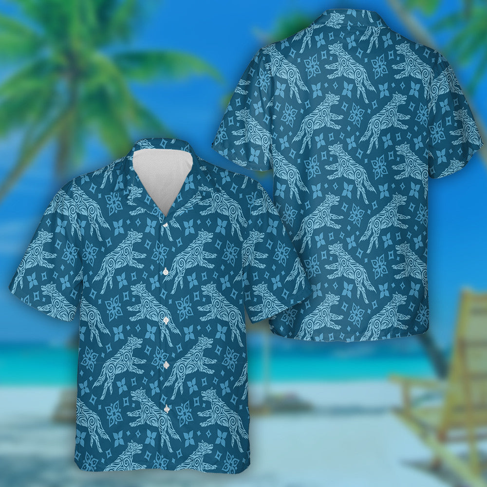Beautiful Winter With Northern Wolf And Snowflakes Hawaiian Shirt, Hawaiian Shirt Gift, Christmas Gift