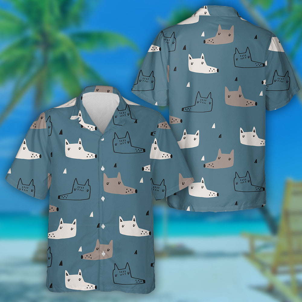 Portráid Aghaidh Fiáin As Mac Tíre I Stíl Seanré Léine Haváís, Bronntanas Léine Haváíais, Bronntanas Nollag