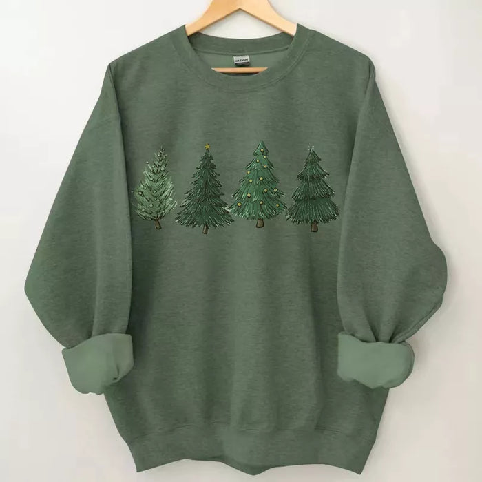 Christmas Tree Sweatshirt, Christmas Sweatshirt, Christmas Shirt, Christmas Sweatshirt Cute, Christmas Winter Sweatshirt