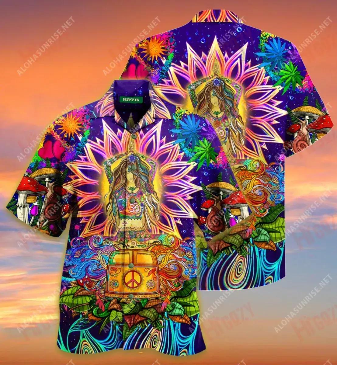 Stíl Yoga Hippie Ar Turas Léinte Gearr Haváí Léinte Trópaiceacha an tSamhraidh Léinte Crazy Haváíais Patrún Léine Haváíais, Bronntanas Léine Haváís, Bronntanas Nollag