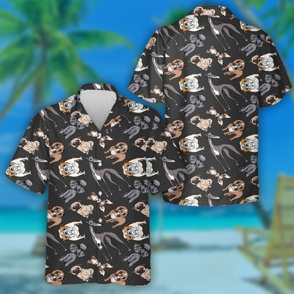 Madraí Greannmhar Cartúin agus Coileáin Carachtair Léine Haváís, Bronntanas Léine Haváí, Bronntanas Nollag