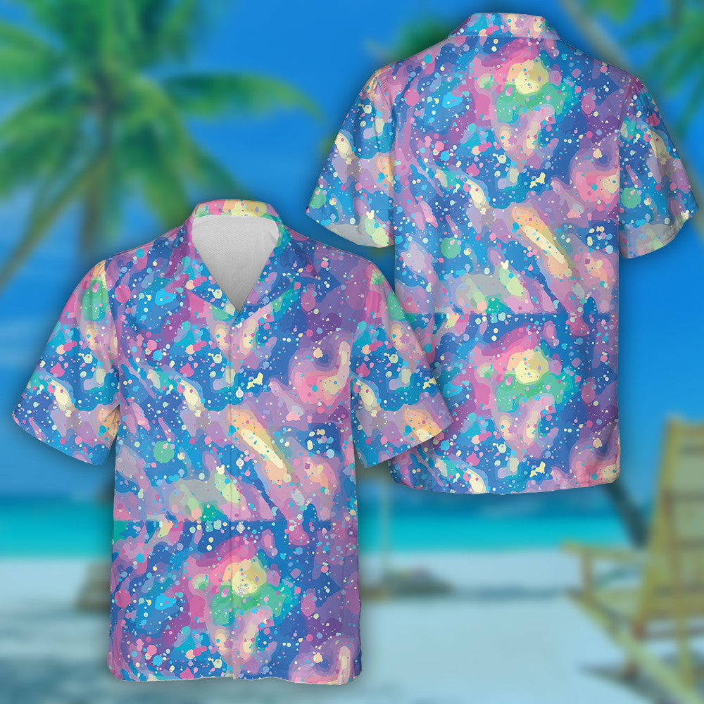 Smudges Uiscedhath Bándearg Agus Gorm Patrún Duaithníochta Léine Haváís, Bronntanas Léine Haváís, Bronntanas Nollag