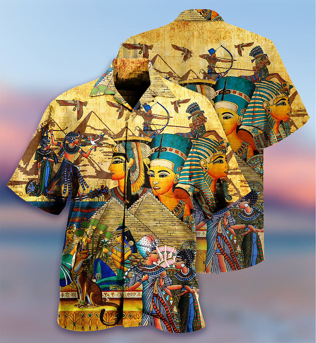 Egypt King - Hawaiian Shirt_Hawaiian Shirt Gift, Christmas Gift