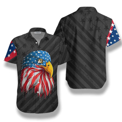 Symbol Of Power The American Eagle Bird Hawaiian Shirt, Hawaiian Shirt Gift, Christmas Gift