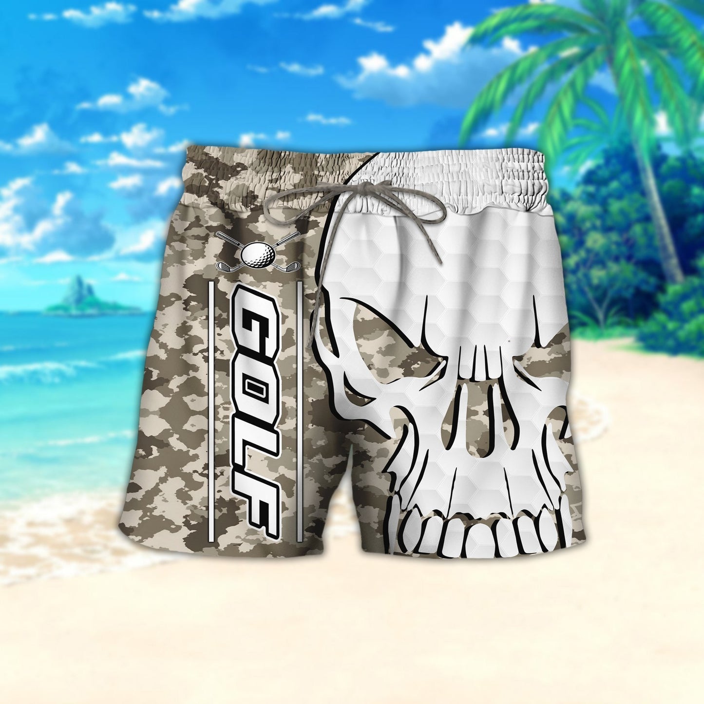 Dearadh Cúlra Trópaiceach Gailf Duaithníochta Léine Haváís Agus Gearr, Bronntanas Léine Haváíais, Bronntanas Nollag