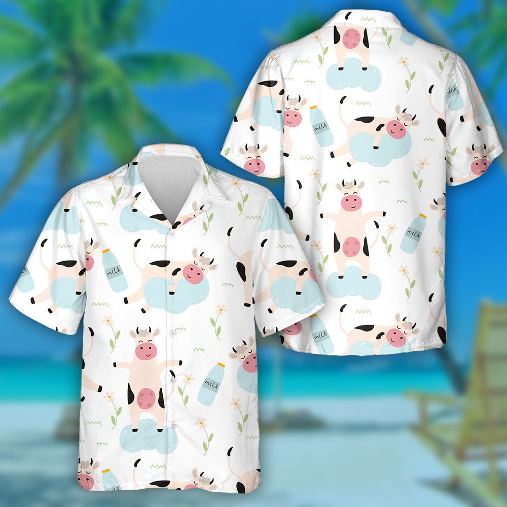 Bó sna Scamaill Agus Bláthanna Chamomile Léine Haváís, Bronntanas Léine Haváís, Bronntanas Nollag