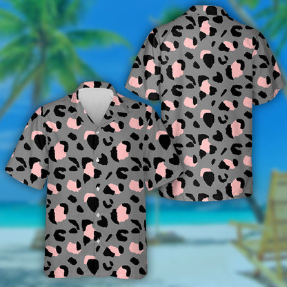 Leopards Wild Cat Cheetah Texture African Style Hawaiian Shirt, Hawaiian Shirt Gift, Christmas Gift