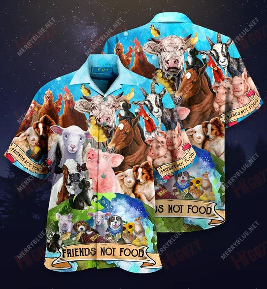 Go Vegan Gearr Léine Haváís Laethanta Saoire Aloha Shirt Léinte Crazy Haváís Léinte Haváís do Mhná, Bronntanas Léine Haváís, Bronntanas Nollag