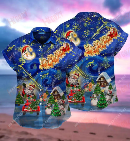 Muinchille Gearr Samhraidh Léine Haváís Léinte Haváís is Fearr do Mhná, Bronntanas Léine Haváíais, Bronntanas Nollag