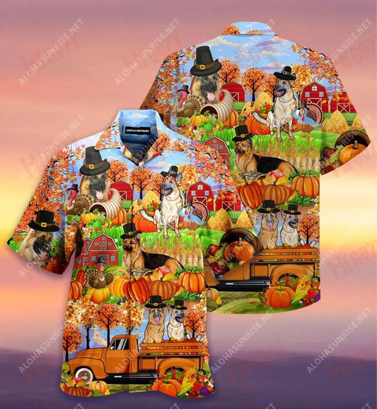 Buíochas Sona Aoire Gearmánach Léine Gearr Muinchille Unisex Aigéan T Léinte Haváís Seanréalta Léinte Haváís Patrún Léine Haváíais, Bronntanas Léine Haváíais, Bronntanas Nollag