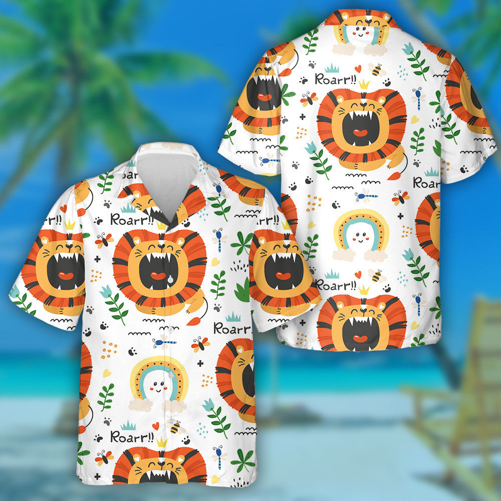 Muzzle Of Lion Le Feithidí Feithidí Agus Léine Haváí Duillín, Bronntanas Léine Haváís, Bronntanas Nollag