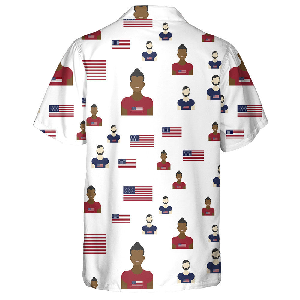 Stáit Aontaithe Mheiriceá Patrún Le Bratach Agus Daoine Léine Haváíais, Bronntanas Léine Haváís, Bronntanas Nollag