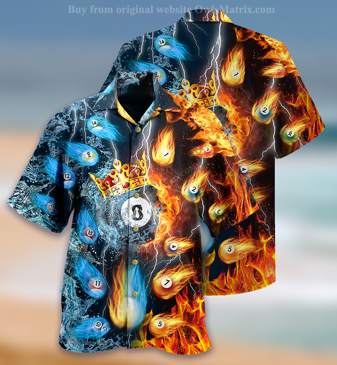Billiard Firer Style - Hawaiian Shirt,Hawaiian Shirt Gift, Christmas Gift