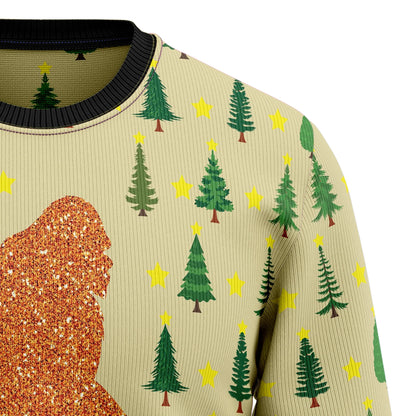 Geansaí Nollag Gránna Sasquatch Bigfoot, Geansaí Nollag Gránna, Bronntanas Nollag, Bronntanas Nollag 2024