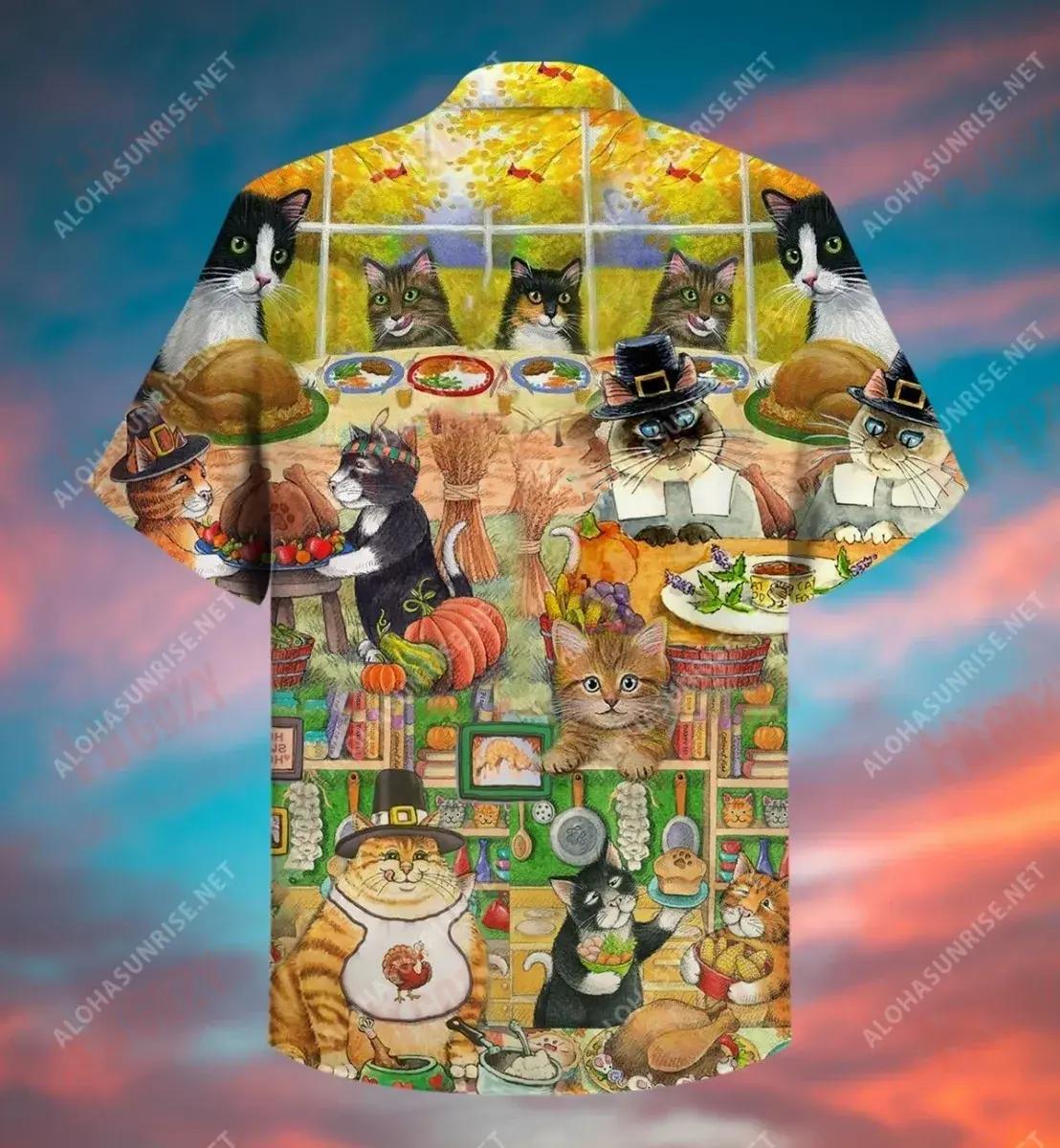 Lá Buíochais Shona Le Cait Léine Gearr Haváís Muinchille Farraige Léinte Haváís is Fearr Léinte haváíais d'Fhir, Bronntanas Léine Haváís, Bronntanas Nollag