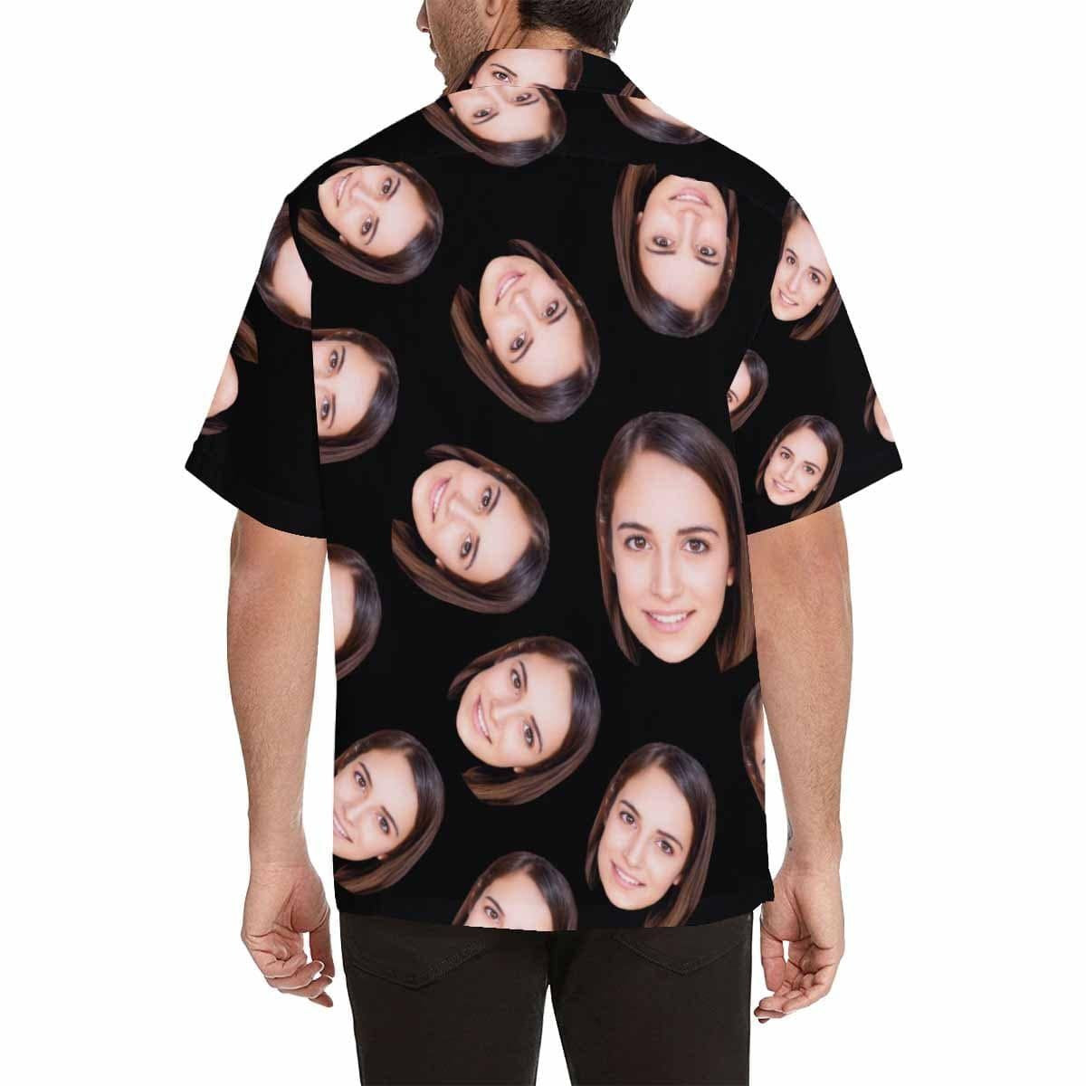 Saincheaptha Aghaidh Mo Lover bhFear Priontáil Léine Haváís, Bronntanas Léine Haváís, Bronntanas Nollag