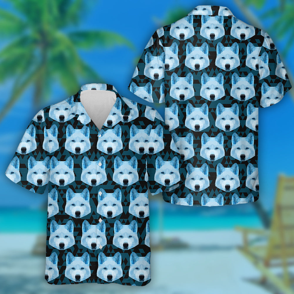 Cat Geoiméadrach Polagánach Teibí Ar Léine Dubh Haváís, Bronntanas Léine Haváíais, Bronntanas Nollag