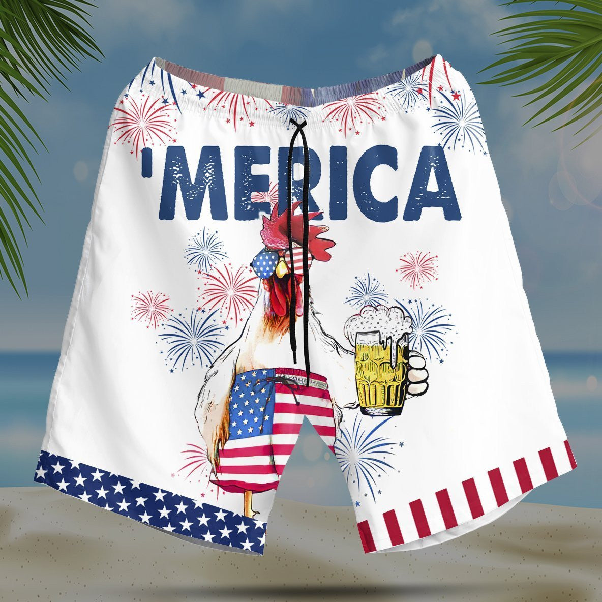 Beoir Sicín Famille ar Chúlra Bán Léine Haváís, Bronntanas Léine Haváíais, Bronntanas Nollag