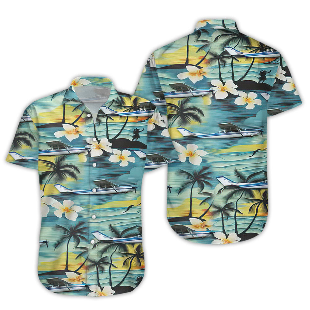 Cessna 210 Centurion Hawaiian Shirt_Hawaiian Shirt Gift, Christmas Gift