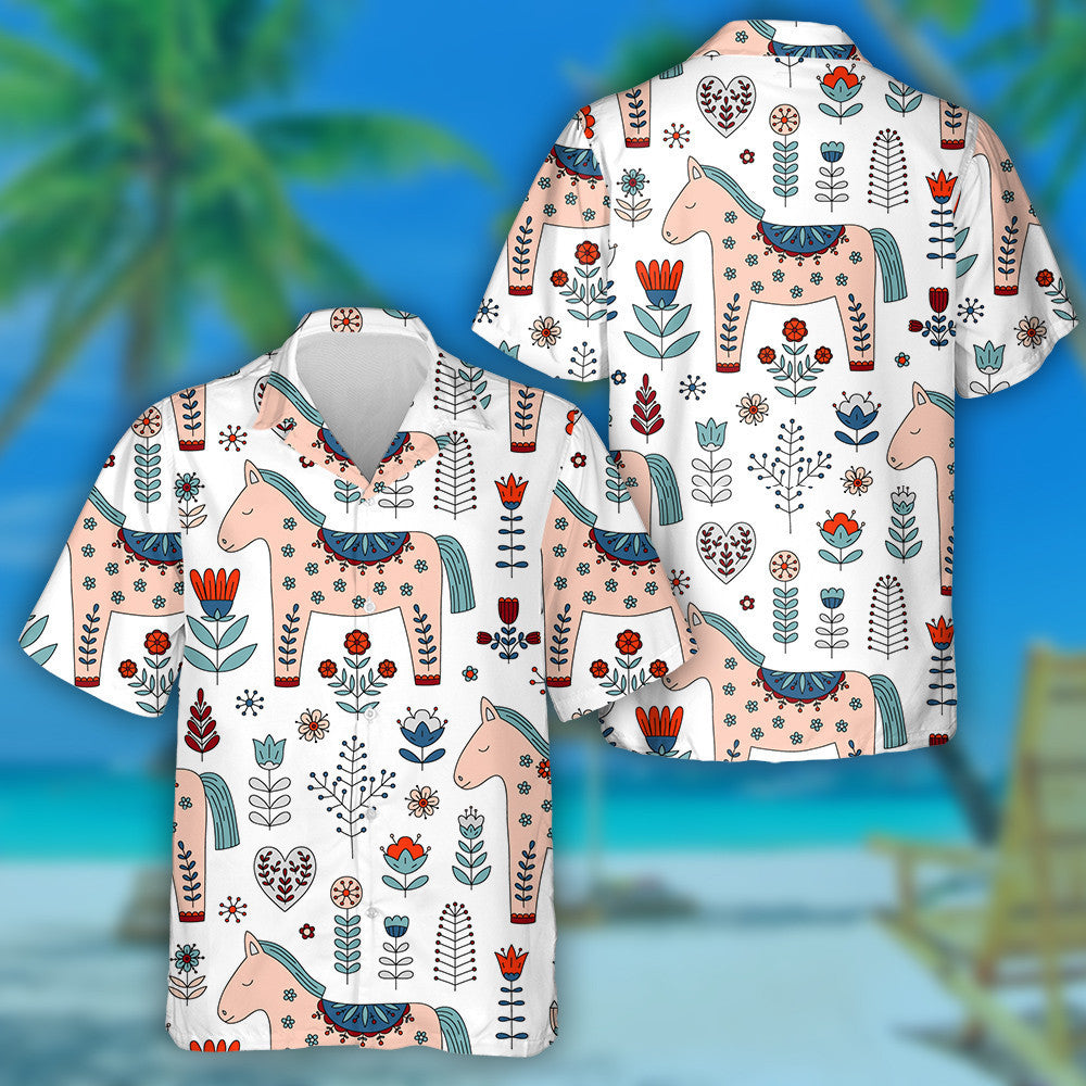 Capall Codlata Lámh-tharraingthe Agus Bláthanna Léine Haváís, Haváis mar Bhronntanas