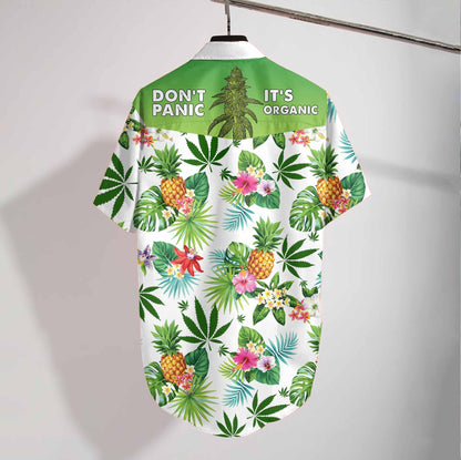 Cool Weed Tropical Forest Design Hawaiian Shirt,Hawaiian Shirt Gift, Christmas Gift