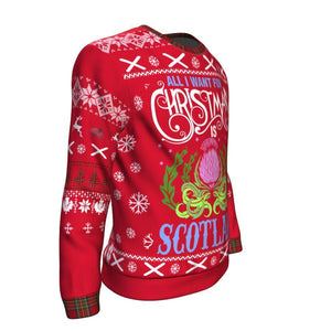 All I Want For Christmas Is Scotland Sweater, Christmas Ugly Sweater, Christmas Gift, Gift Christmas 2024