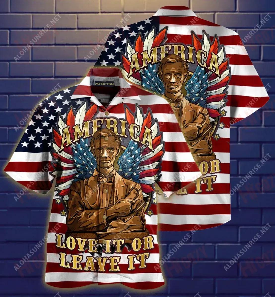 Is breá le Meiriceá é Nó Fág é Léine Gearr Haváís Caitheamh aimsire Aloha Shirt Léinte Haváís is Fearr Léinte Haváís do Mhná, Bronntanas Nollag