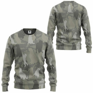 3D Golden Retriever Camo Custom Tshirt Hoodie Apparel