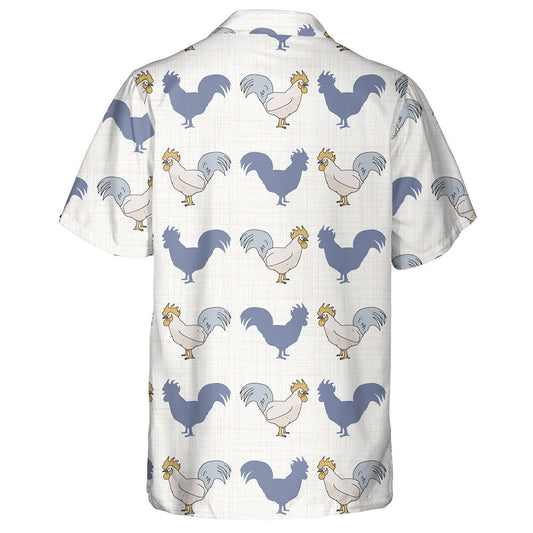 Sicín gleoite Agus a Ahadow Ar Chúlra Liath Léine Haváís, Bronntanas Léine Haváís, Bronntanas Nollag