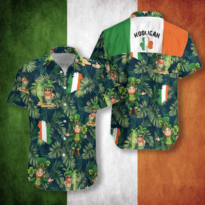 Amazing Irish Hooligan Saint Paddy's Day Design Hawaiian Shirt, Hawaiian Shirt Gift, Christmas Gift