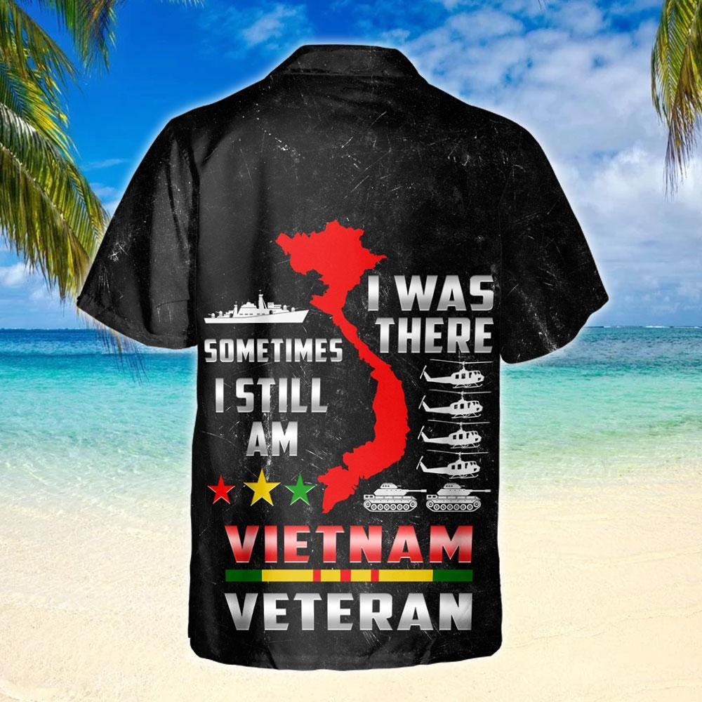 I Walked The Walk Vietnam Veteran Hawaiian Shirt, Hawaiian For Gift