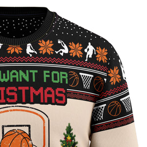 All I Want For Christmas Is More Time For Basketball G5115 Ugly Christmas  Sweater Christmas Tshirt Hoodie Apparel,Christmas Ugly Sweater,Christmas Gift,Gift Christmas 2022