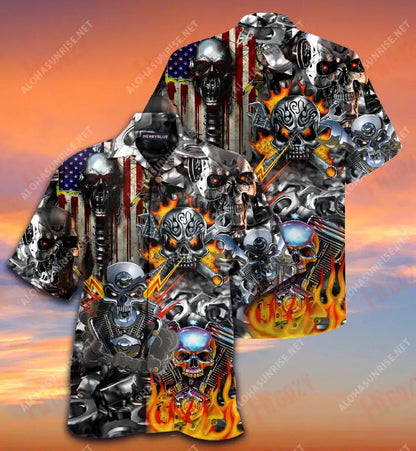 Ná Deisigh Mise Cloigeann Léine Haváíach Unisex Muinchille Aigéin Na Léinte Haváís is Fearr Léinte haváíais d'Fhir, Bronntanas Léine Haváíais, Bronntanas Nollag