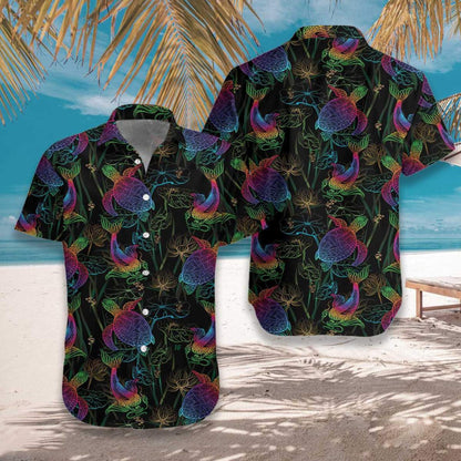 Patrún Koi Lotus Agus Turtar Léine Haváís, Bronntanas Léine Haváís, Bronntanas Nollag