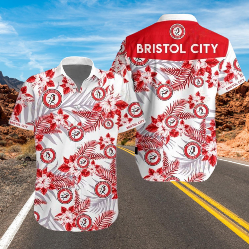 Bristol City Hawaiian Shirt ,Hawaiian Shirt Gift, Christmas Gift