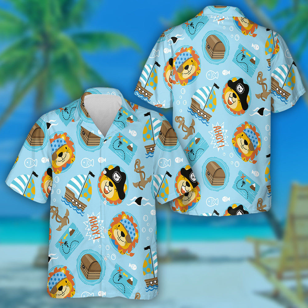 Leon Greannmhar Pirate le Bád Salann Agus Léine Haváí ancaire, Bronntanas Léine Haváís, Bronntanas Nollag