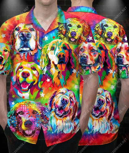 Aisghabhálaí Órga ildaite Léine Gearr Muinchille Unisex Léinte T haváíais an tSamhraidh Léinte Haváís is Fearr Na bhFear, Bronntanas Léine Haváíais, Bronntanas Nollag