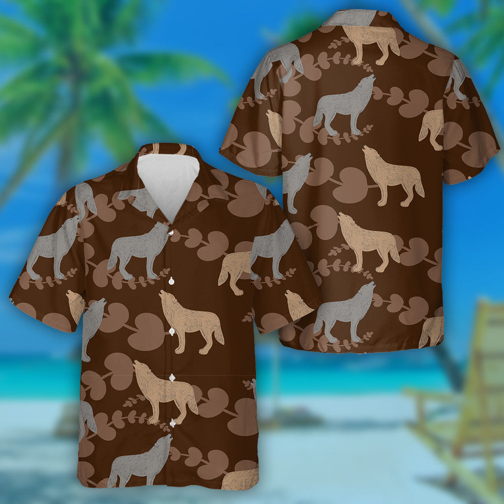 Stíl Chartúin Beige Agus Mac Tíre Liath Léine haváíais, haváís don bhronntanas