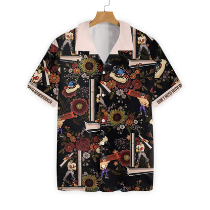 Dont Mess With Ironworker Hawaiian Shirt_Hawaiian Shirt Gift, Christmas Gift