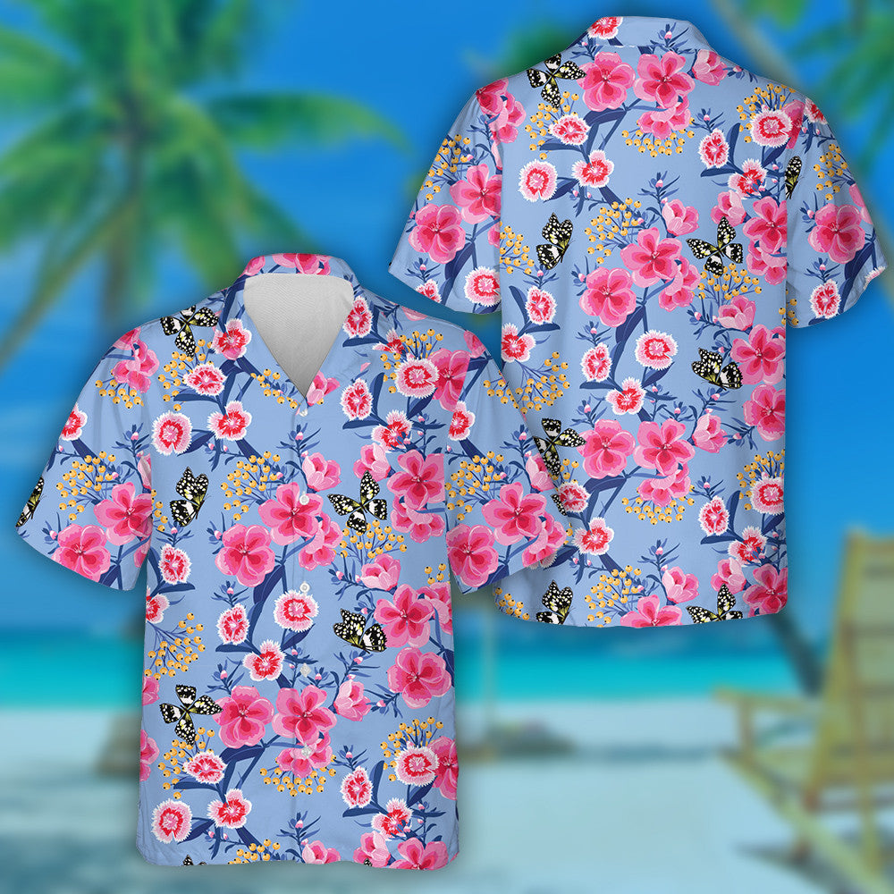 Téama an Earraigh Móinéar Bándearg faoi Bhláth Milis agus Léine Haváís Féileacán, Bronntanas Léine Haváís, Bronntanas Nollag