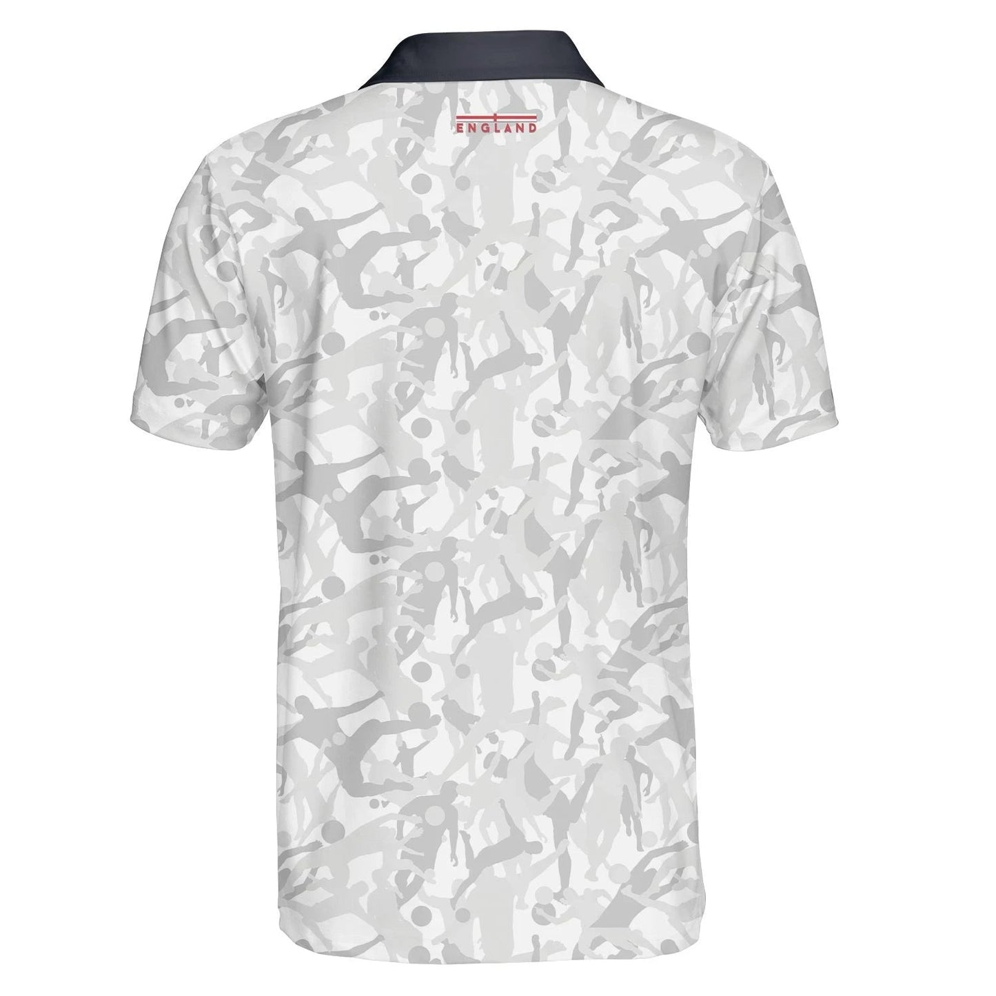 England Football Camouflage White Theme Hawaiian Shirt,Hawaiian Shirt Gift, Christmas Gift