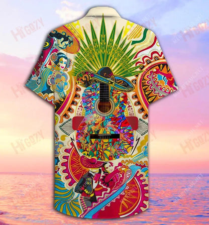 Is breá liom Cultúr Hispanic Léine Gearr Muinchille Unisex Léinte T Aigéan Haváí Léinte Crazy Léinte haváíais d'Fhir, Bronntanas Léine Haváíais, Bronntanas Nollag