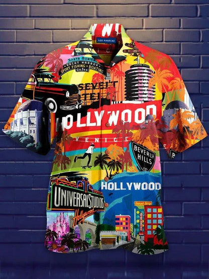 Love Los Angeles Léine Haváis Ornáideach Nice, Haváis Don Bronntanas